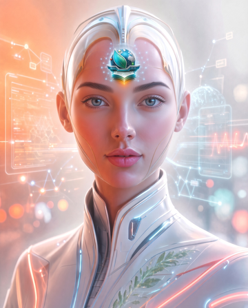 EcoSage, digital spirit of the EcoAlaxy Finance desk